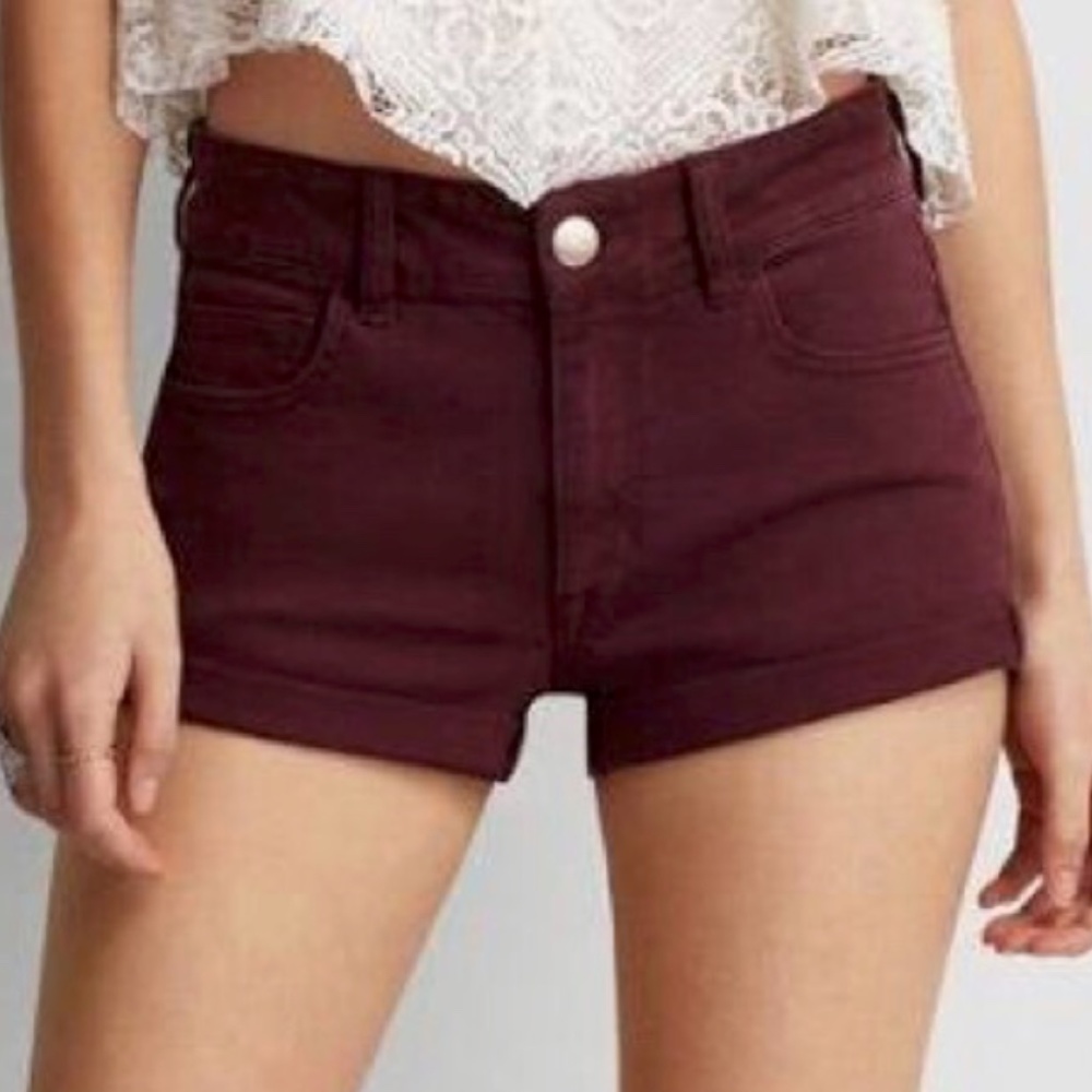Maroon Shorts